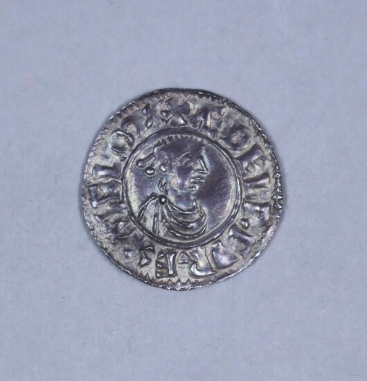 Aethelred II (978-1016) - Silver Penny, hand type, 20mm,...