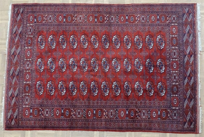 (-), Afghaans handgeknoop tapijt 185 x 125