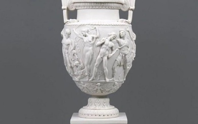 After John Keats "The Charles Townley Vase" on Large Pedestal Base - (33lbs)