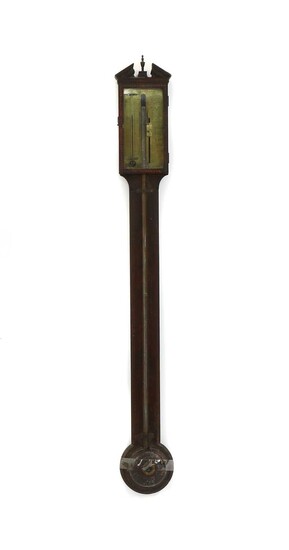 An early 19th century stick barometer
