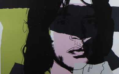 Andy WARHOL (1928-1987) (after), screenprint Mick Jagger, published by Seabird Editions, signed in the plate, re-edition