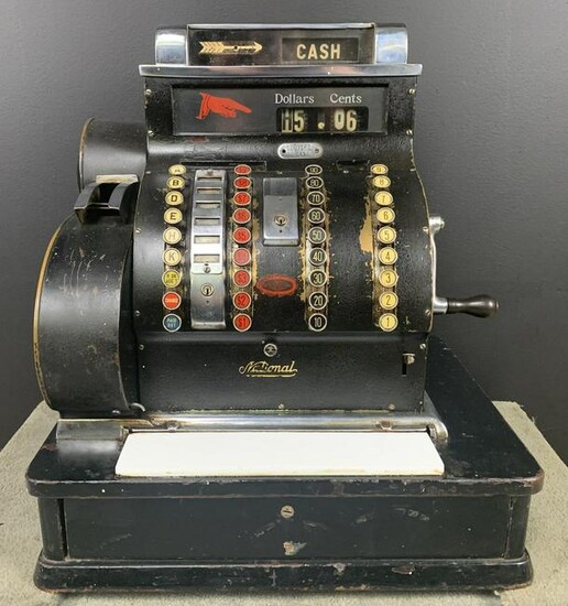 Antique National Cash Register Model 842