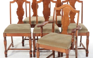 Arts & Crafts Style Dining Chairs, Early to Mid-20th Century