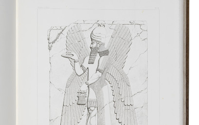 BOTTA, Paul E´mile (1802-1870). Monument de Ninive. Paris: Imprimerie Nationale, 1849-1850.