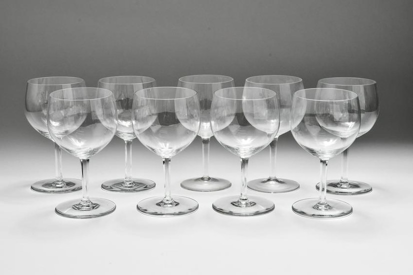 Baccarat Crystal Rabelais Water Goblets, 7