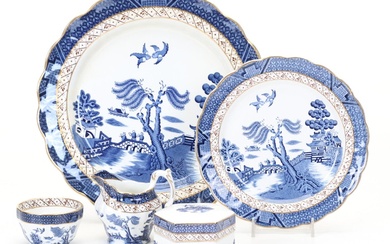 Booths and Royal Doulton "Real Old Willow" Dinnerware