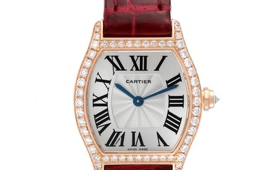 Cartier Tortue Rose Gold Diamond