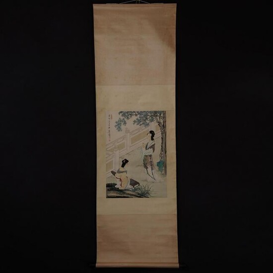 Chinese Handmade scroll painting-Xu Cao