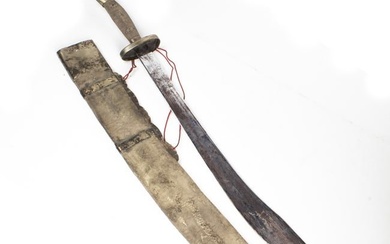 Chinese silver filigree dragon sword