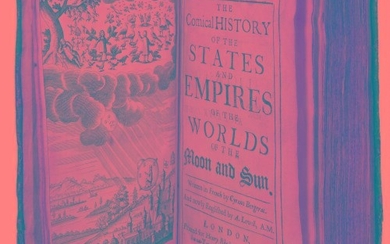 Comical History of the States and Empires. by Cyrano de Bergerac (First Edition)