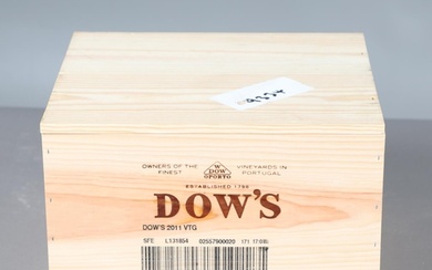 DOW'S VINTAGE PORT 2011 - CASED. 6 bottles of Dow's Vintage ...