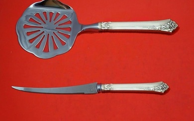 Damask Rose by Oneida Sterling Silver Tomato Serving Set 2-Piece Custom Made