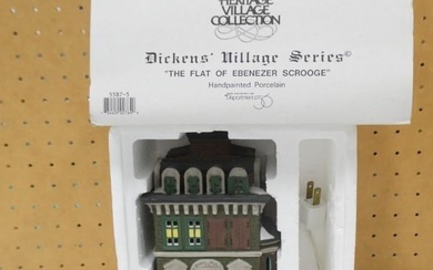 Dept 56 The Flat of Ebenezer Scrooge Dickens Village Series Heritage Village Collection