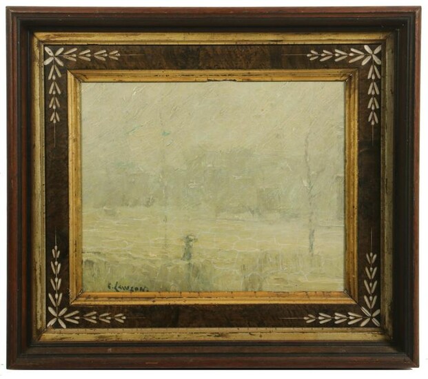 ERNEST LAWSON (NY/CT/CANADA/FRANCE, 1873-1889)