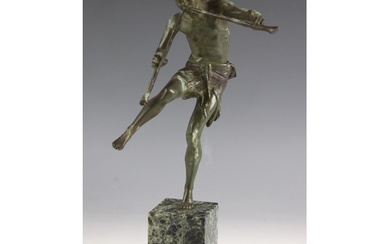 Edward Drouot (French, 1859-1945), a patinated bronze figure...