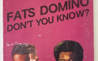 Fats Domino signed Don't You Know booklet