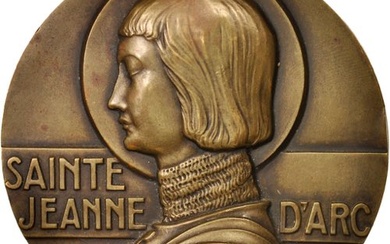 France, Medal, Sainte Jeanne d'Arc, n.d., Bronze, Blin, AU(55-58)