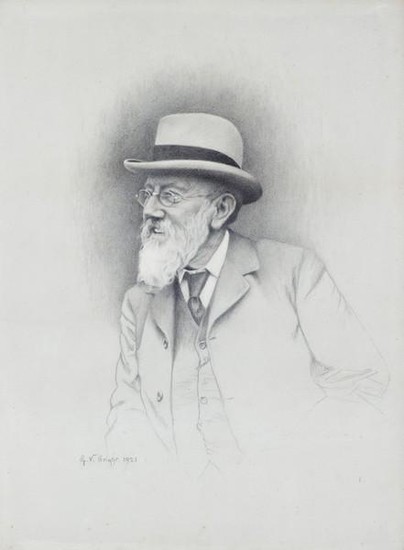 G V Bright/Portrait of Henry William Bruton