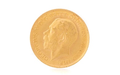 GEORGE V GOLD HALF SOVEREIGN 1913