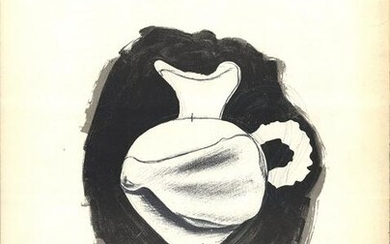Georges Braque - Poivre Vase - 1959 Lithograph 15" x