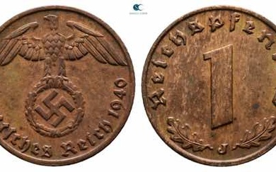 Germany. AD 1940. 1 Reichspfennig 1940 J17,5 mm, 2,0 gGood...