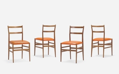 Gio Ponti, Leggera chairs, set of four