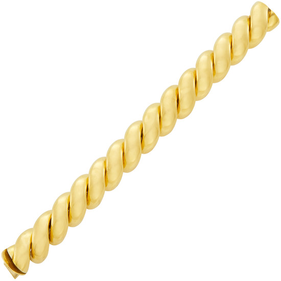 Gold 'San Marco' Link Bracelet