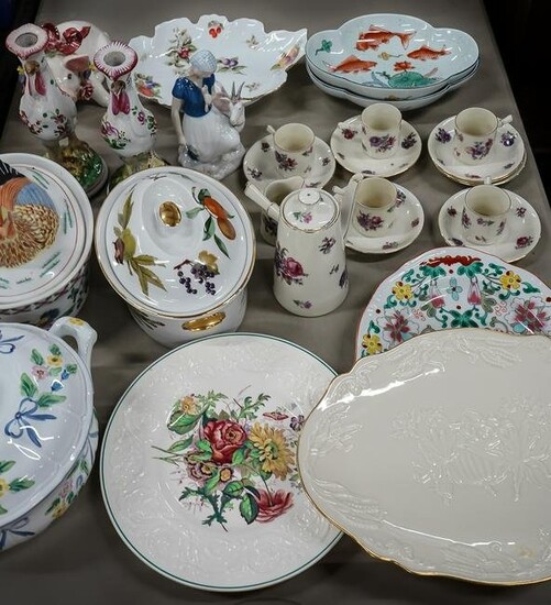 Group of Porcelain Incl. Herend, Wedgwood