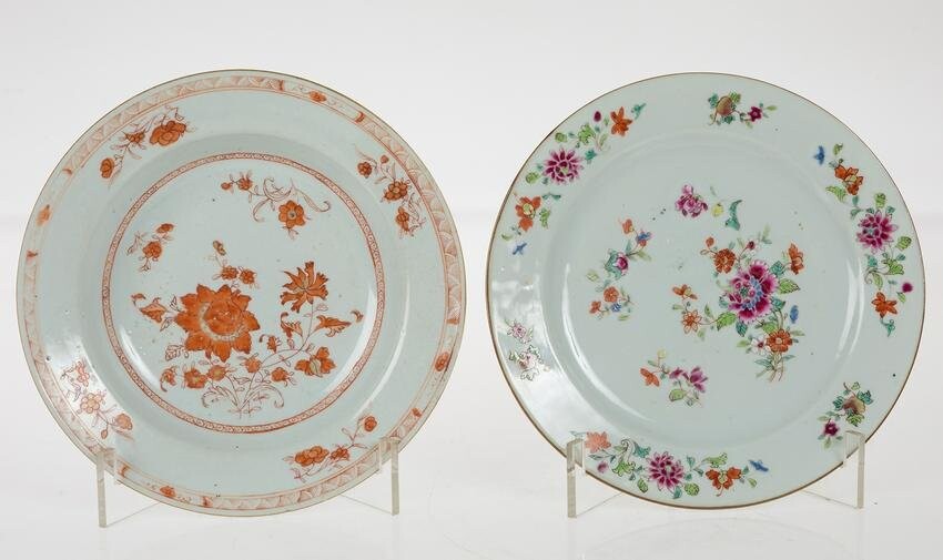 Indian cia china plate 18th century