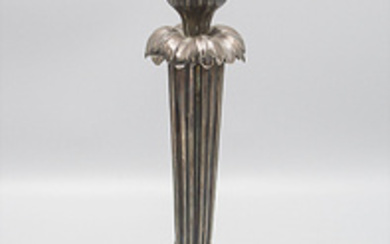Kerzenleuchter / A silver candlestick, wohl Johannes Baptistus Verbercht, Antwerpen...