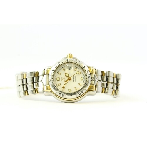 LADIES TAG HEUER AUTOMATIC REFERENCE WH2351-K1, circular whi...