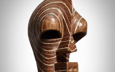 Large Songye Male Mask, Democratic Republic of the Congo