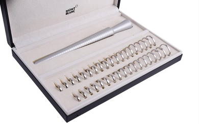 MONTBLANC, A RING AND FINGER SIZER SET