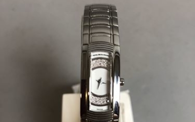 MUBOUSSIN. Lady mini lady's watch. Metal case and...