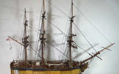 Model of The Colonial Ship Columbia