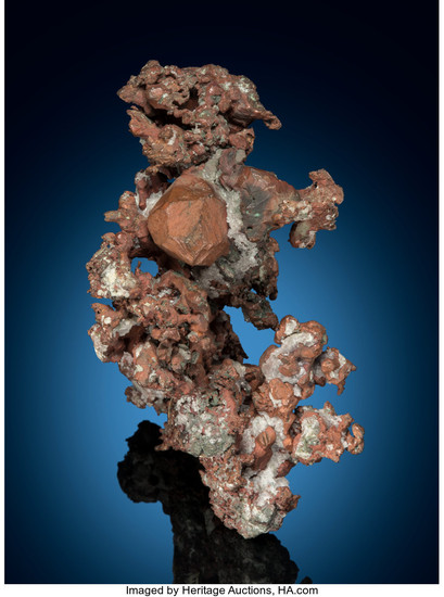 Native Copper Michigan, USA "A 5.5 inch cluster...