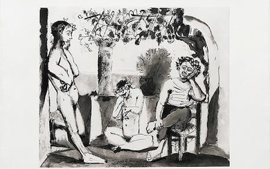Pablo Picasso, 1881 Málaga – 1973 Mougins, nach, Bacchanale, 1954
