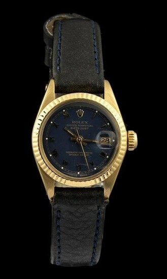 ROLEX DATEJUST Lady gold wristwatch, 1981