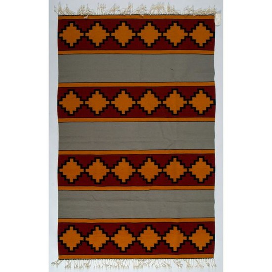 Ramona Sakiestewa (Hopi, b. 1948) Banded Weaving / Rug