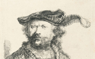 Rembrandt Harmensz. van Rijn 1606 Leiden – Amsterdam 1669 A Cavalry Fight