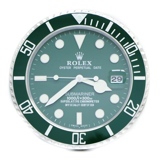 Rolex Submariner Dealers Wall Clock