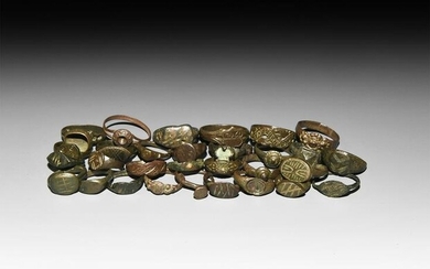 Roman to Post Medieval Finger Ring Collection