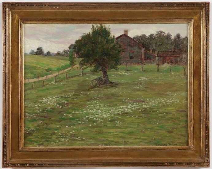 SIGNED AMERICAN LANDSCAPE PAINTING
