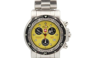 ST. MORITZ - A Swiss Military Ltd. Ed. chronograph quartz st...