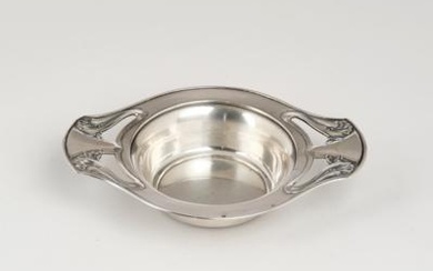 A silver bowl with laurel décor, Wilhelm Binder, Schwäbisch Gmünd, c. 1900