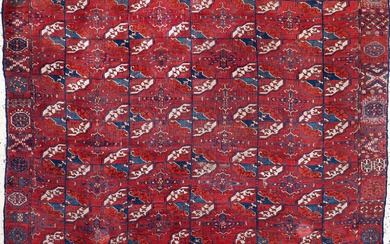 Tekke main carpet antique, Turkmenistan, 19th century, wool on wool,...