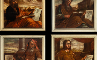 The Four Evangelists, Italian school of the late 16th century