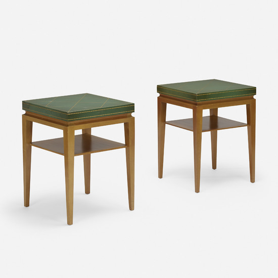 Tommi Parzinger, occasional tables model 3303, pair