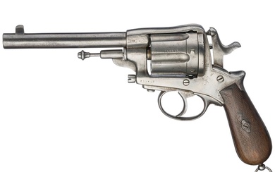 Un revolver monténégrin de Leopold Gasser, Vienne, env. 1880 Cal. 11,3mmGasserNo1, SN. 146843, même numéro....