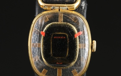 Vintage Juvenia Mystery Dial Manual Wind Wristwatch